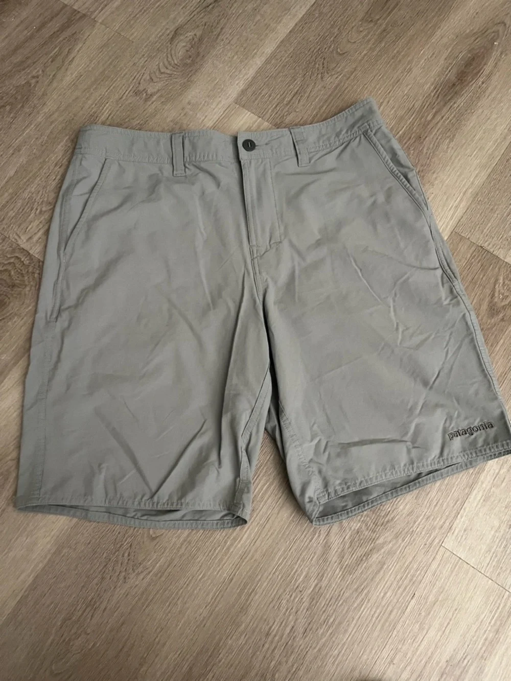 Patagonia‎ Men's Light Gray Performance Shorts size 34